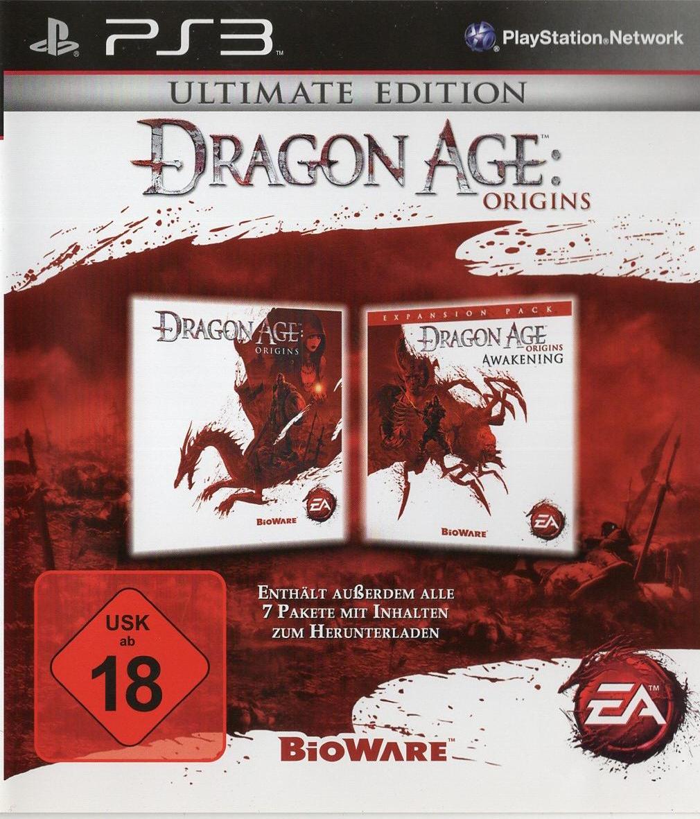 Dragon Age: Origins Ultimate Edition - PlayStation 3 Vorderseite