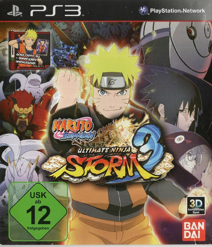 Naruto Shippuden: Ultimate Ninja Storm 3 - PlayStation 3 Vorderseite