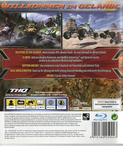 MX vs. ATV Untamed - PlayStation 3 Rückseite