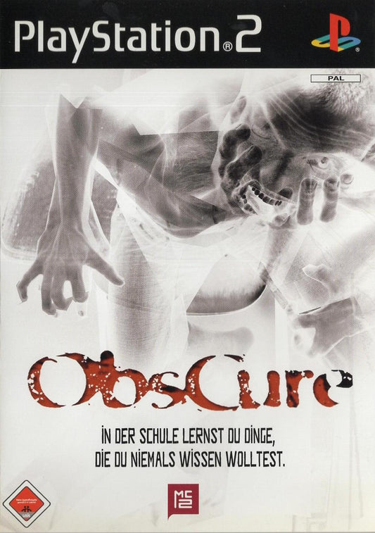 Obscure - PlayStation 2 Vorderseite