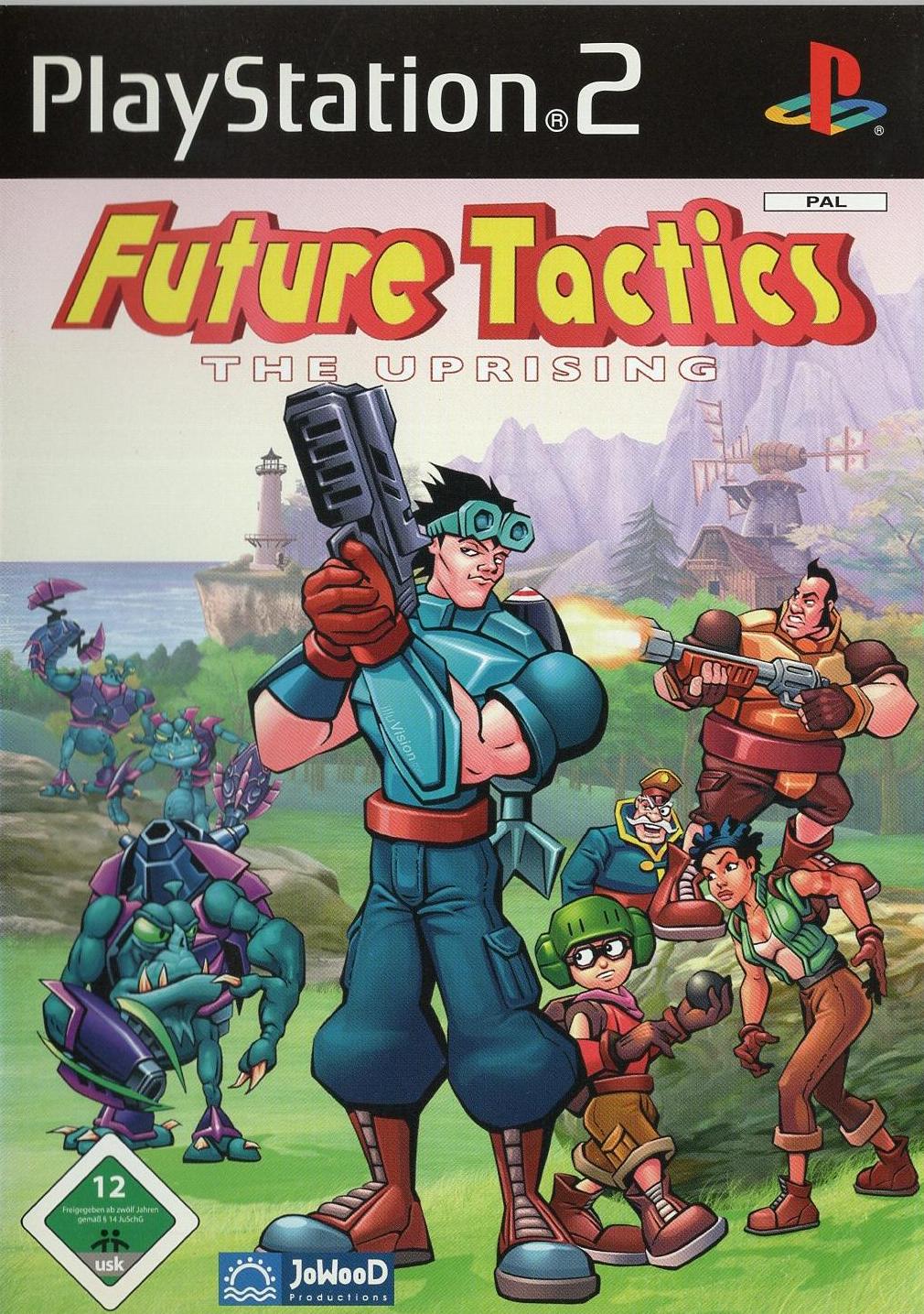 Future Tactics: The Uprising - PlayStation 2 Vorderseite
