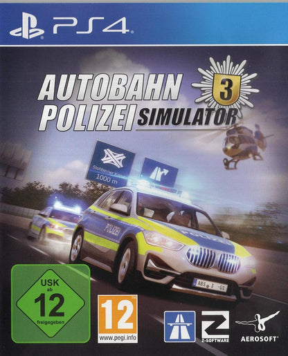 Autobahn-Polizei Simulator 3 - PlayStation 4 Vorderseite
