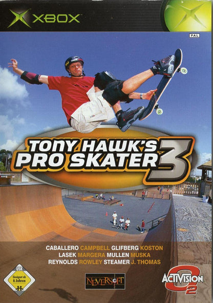 Tony Hawk's Pro Skater 3 - Xbox Vorderseite