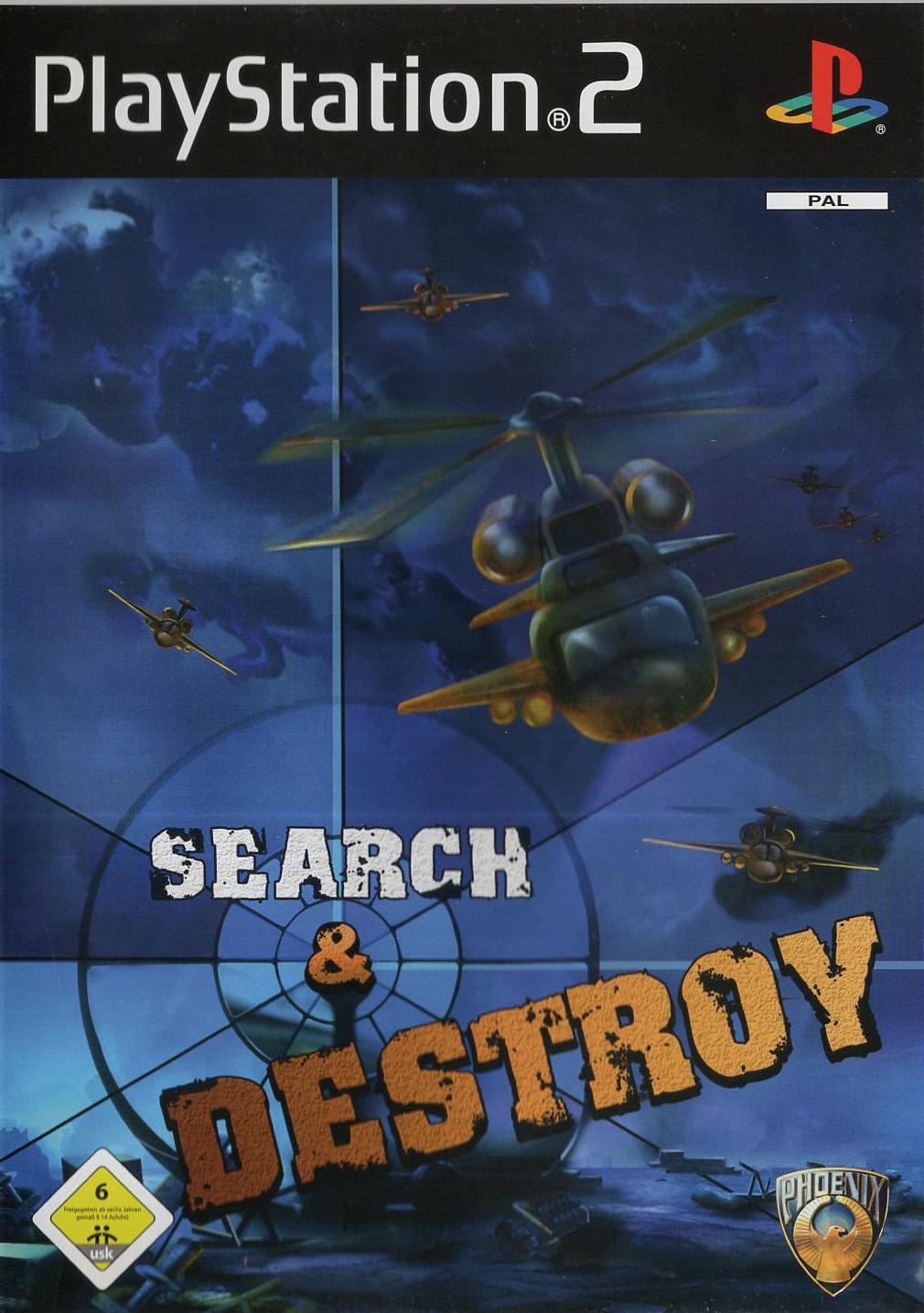 Search & Destroy - PlayStation 2 Vorderseite