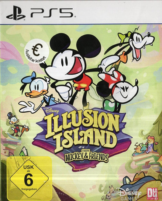 Disney Illusion Island - PlayStation 5 Vorderseite