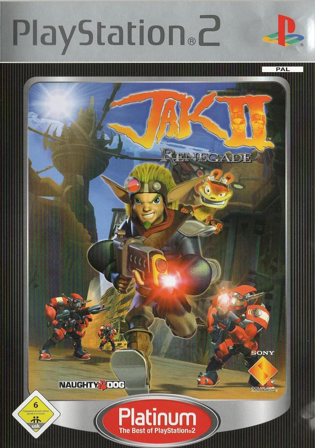 Jak II: Renegade - PlayStation 2 Vorderseite