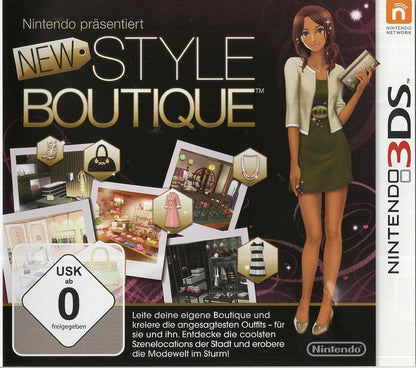 New Style Boutique - Nintendo 3DS Vorderseite