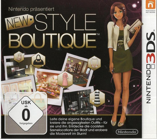 New Style Boutique - Nintendo 3DS Vorderseite
