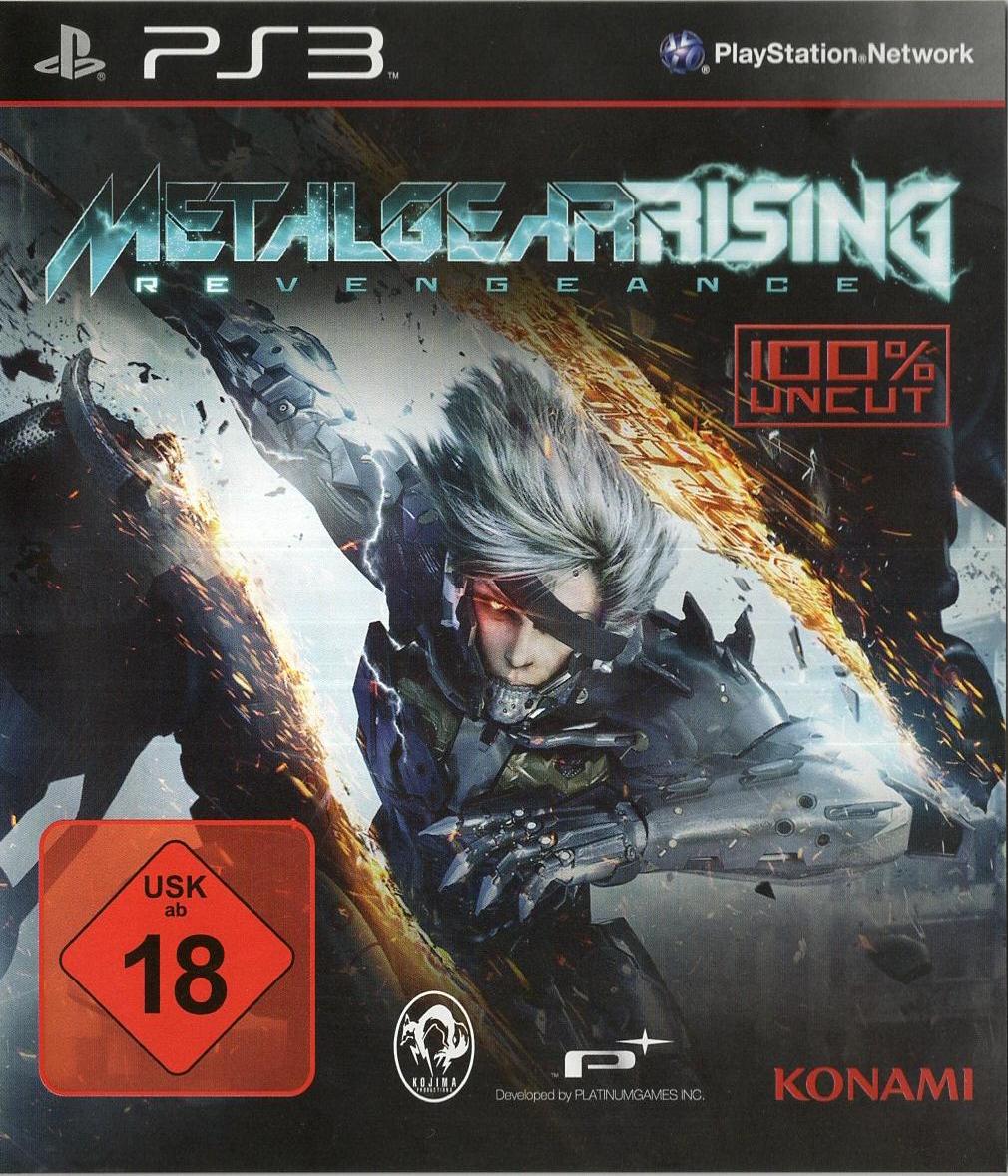 Metal Gear Rising: Revengeance - PlayStation 3 Vorderseite