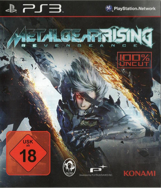 Metal Gear Rising: Revengeance - PlayStation 3 Vorderseite