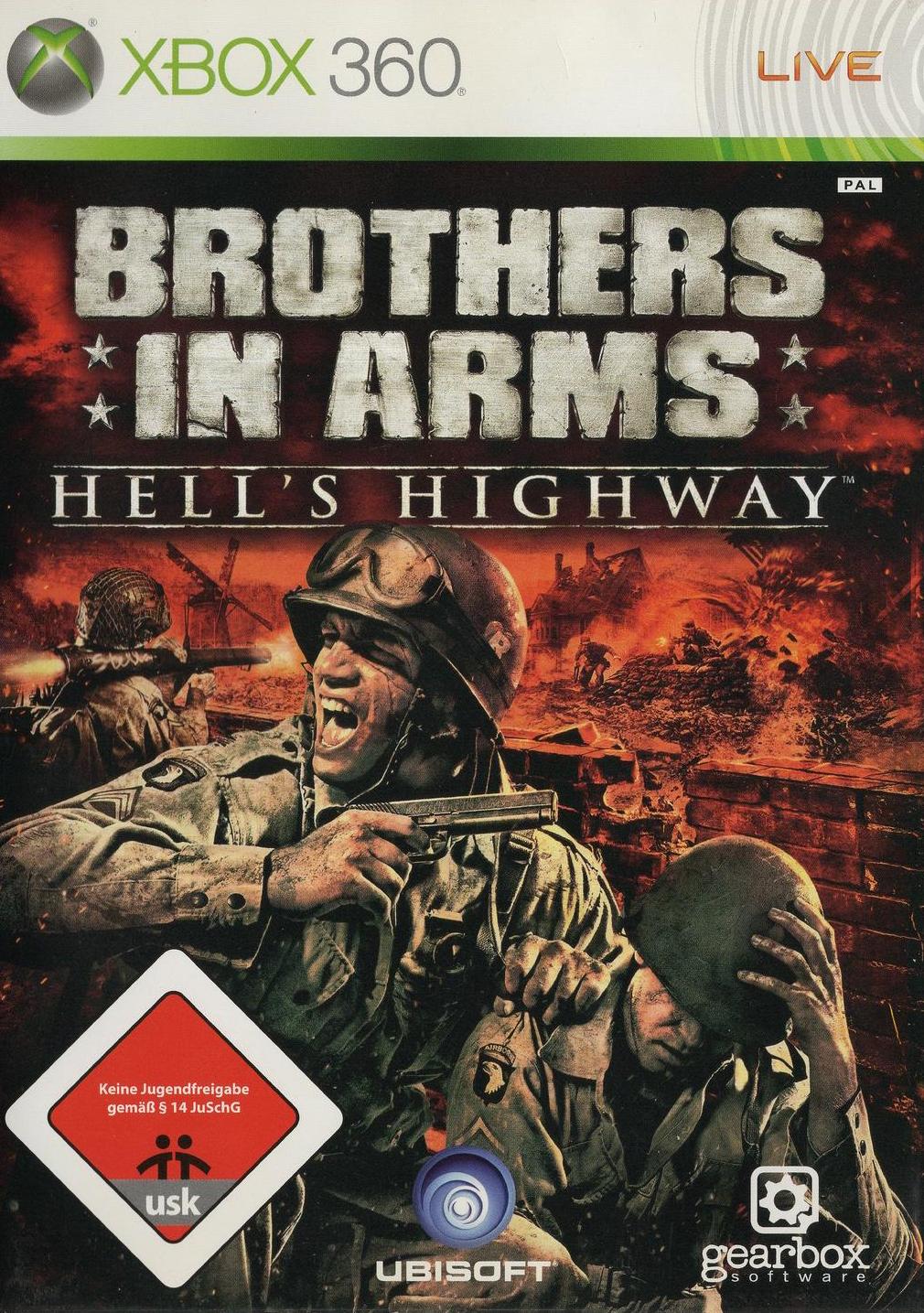Brothers in Arms: Hell's Highway - Xbox 360 Vorderseite