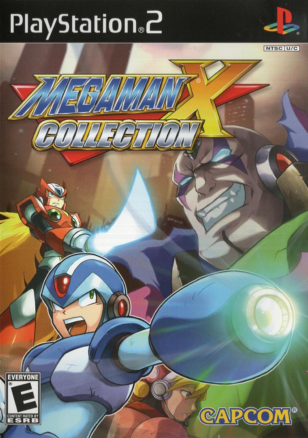 Mega Man X Collection - PlayStation 2 Vorderseite