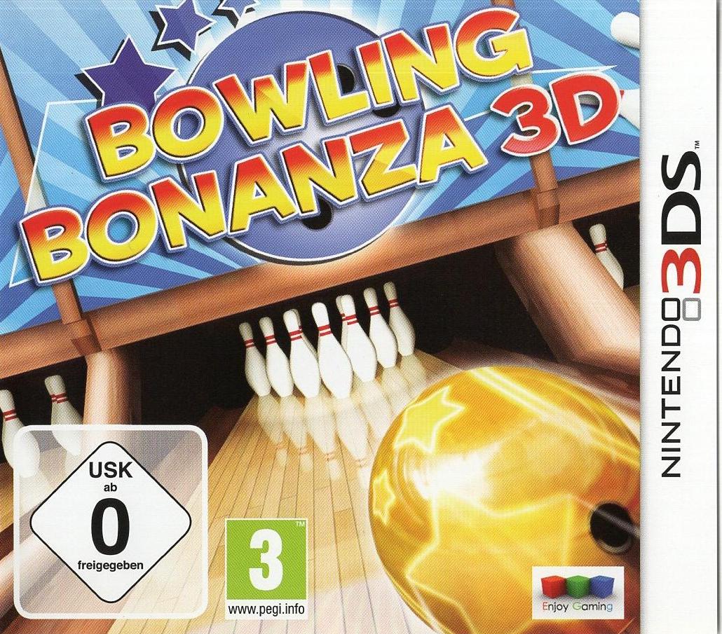 Bowling Bonanza 3D - Nintendo 3DS Vorderseite