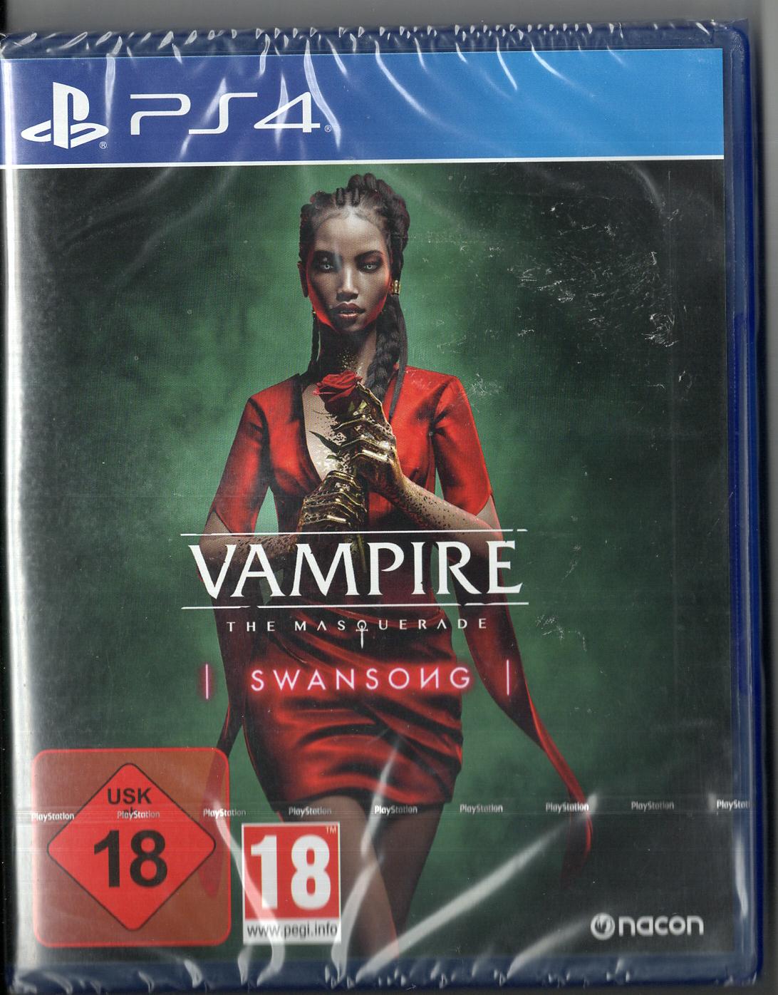 Vampire: The Masquerade - Swansong - PlayStation 4 - Neu Vorderseite
