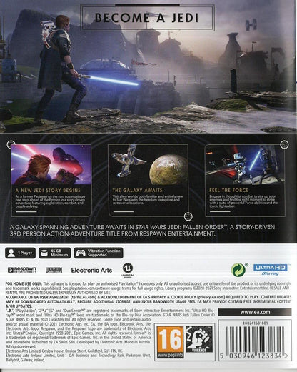 Star Wars Jedi: Fallen Order - PlayStation 5 Rückseite