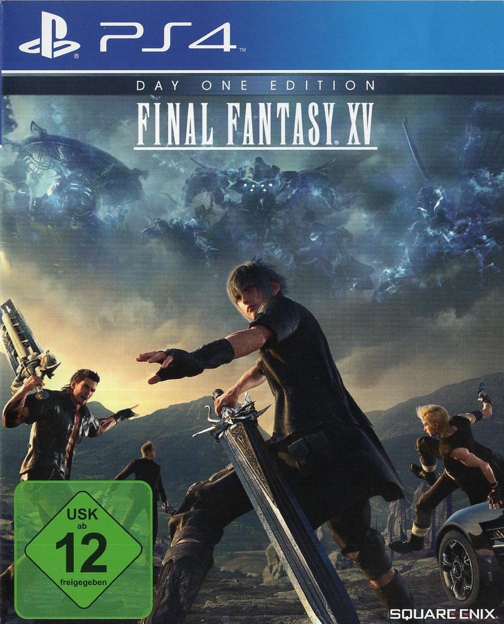 Final Fantasy XV - PlayStation 4 Vorderseite