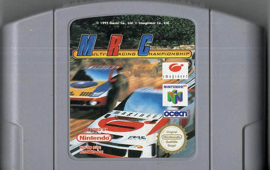 MRC: Multi-Racing Championship - Nintendo 64 - Modul Vorderseite