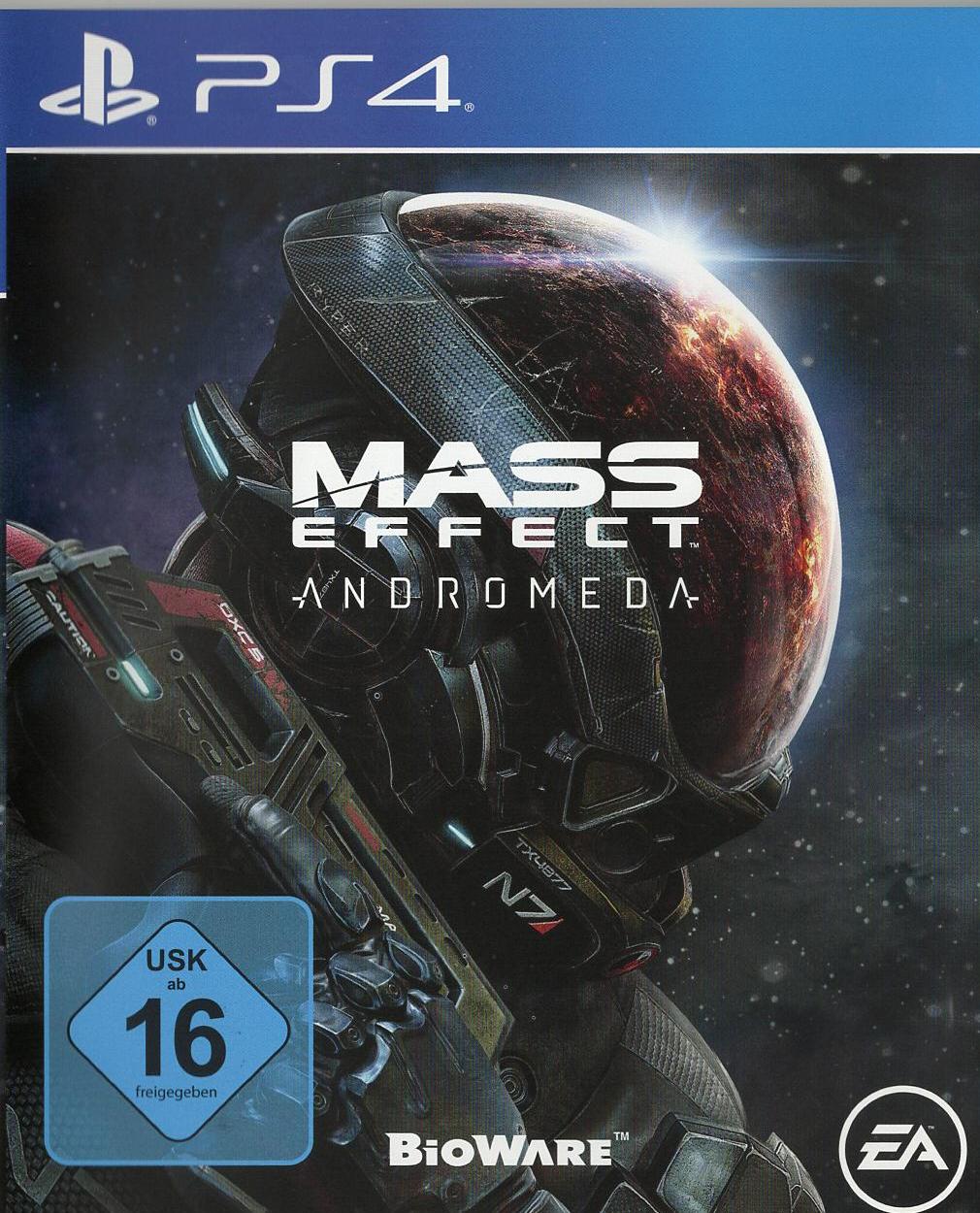 Mass Effect: Andromeda - PlayStation 4 Vorderseite