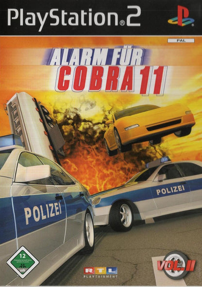 Alarm für Cobra 11 Vol. 2 - PlayStation 2 Vorderseite