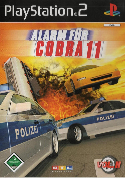 Alarm für Cobra 11 Vol. 2 - PlayStation 2 Vorderseite