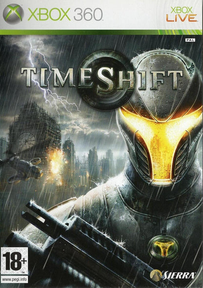 TimeShift - Xbox 360 Vorderseite