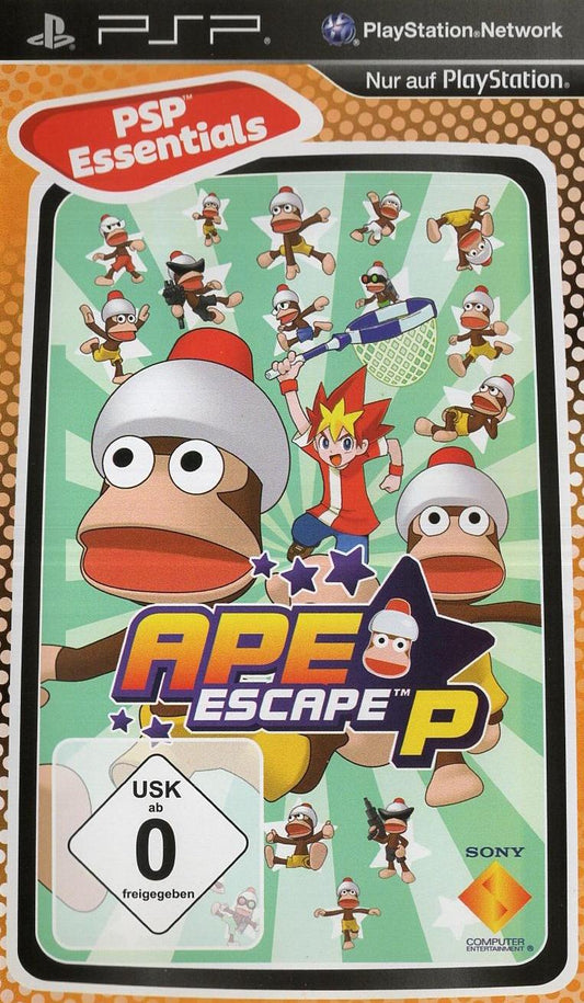 Ape Escape: P - PlayStation Portable Vorderseite