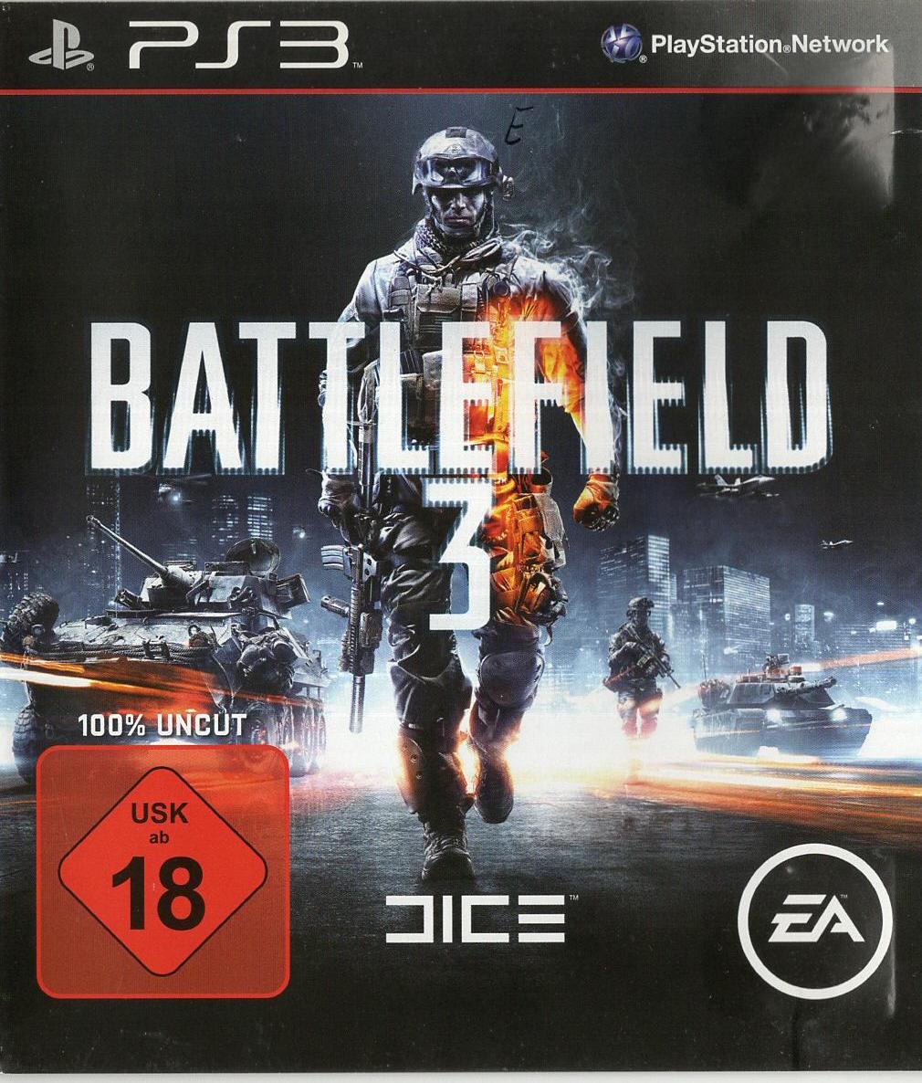 Battlefield 3 - PlayStation 3 Vorderseite