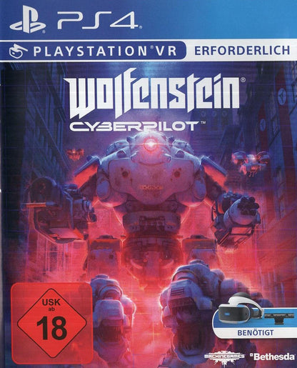Wolfenstein Cyberpilot - PlayStation 4 Vorderseite