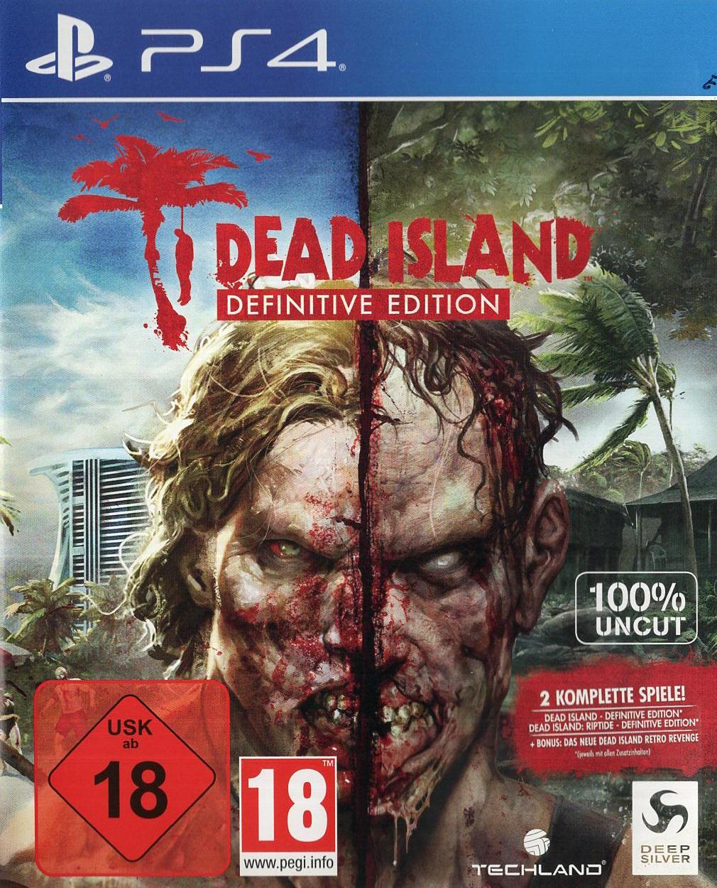 Dead Island Definitive Edition - PlayStation 4 Vorderseite