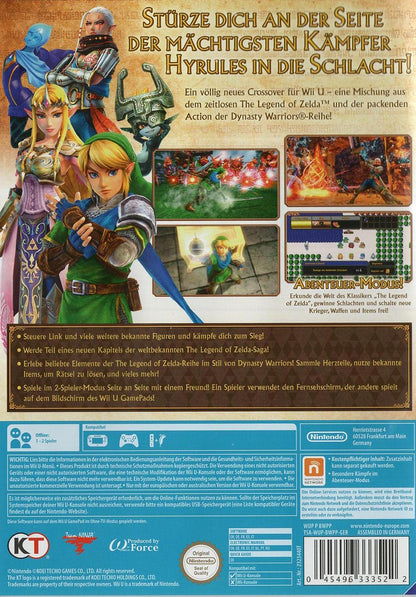 Hyrule Warriors - Nintendo Wii U Rückseite