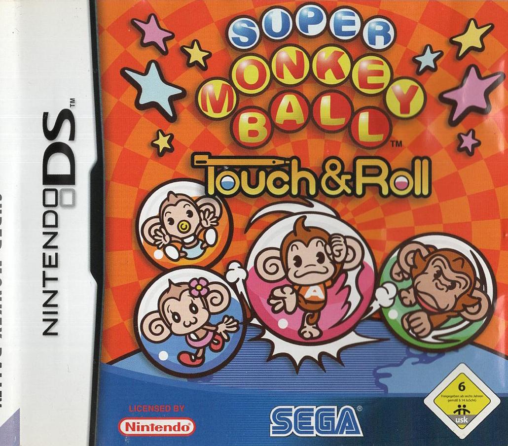 Super Monkey Ball Touch & Roll - Nintendo DS Vorderseite