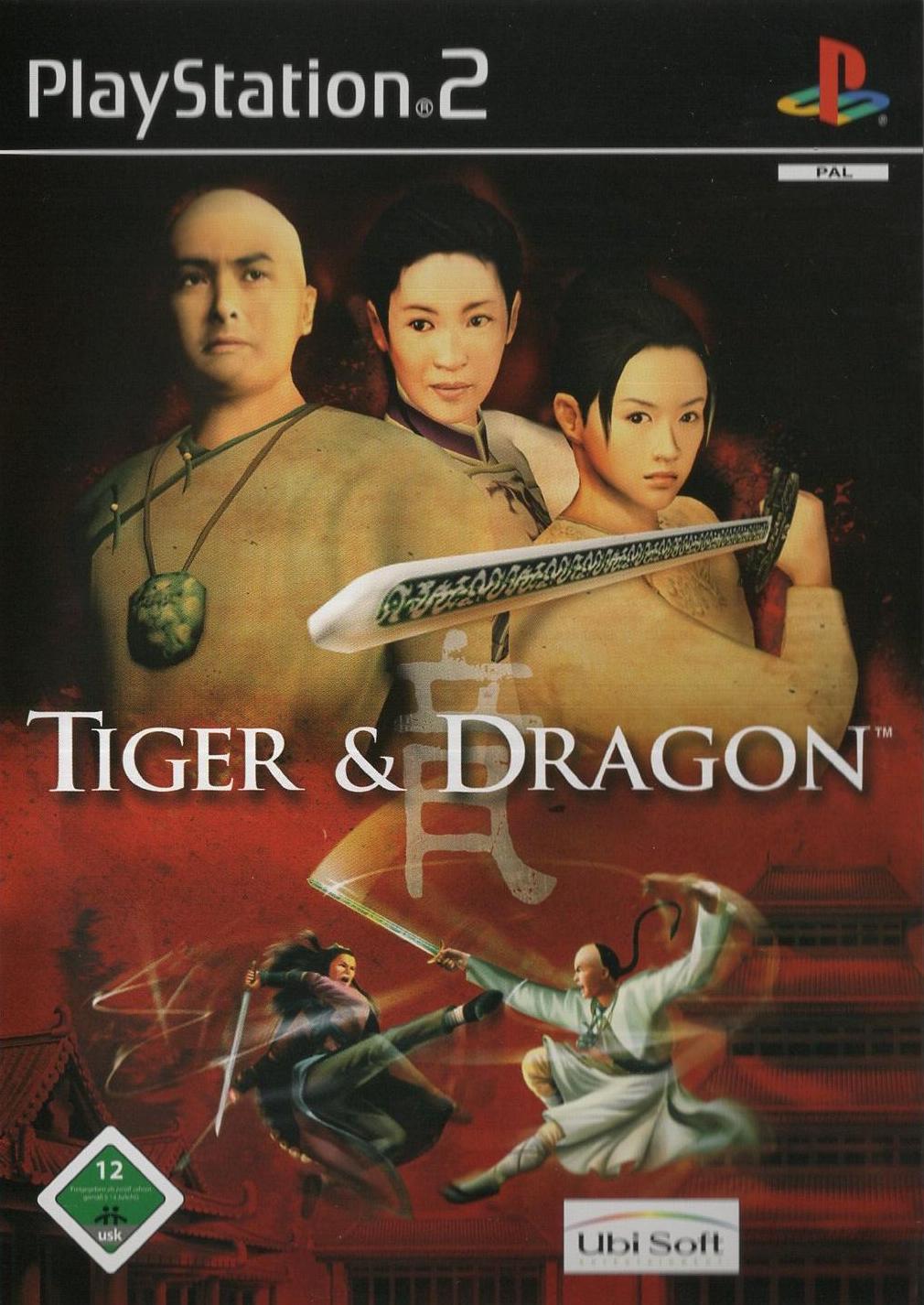 Tiger & Dragon - PlayStation 2 Vorderseite