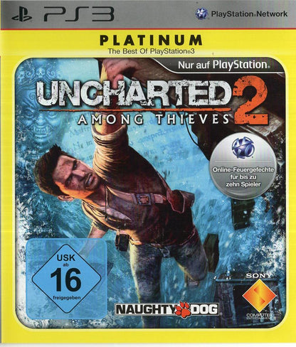 Uncharted 2: Among Thieves - PlayStation 3 Vorderseite