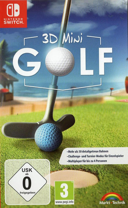 3D Minigolf - Nintendo Switch Vorderseite
