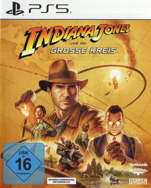 Indiana Jones und der Grosse Kreis - PlayStation 5 Vorderseite