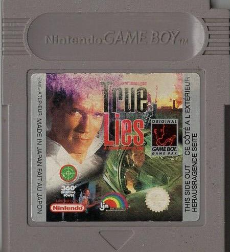 True Lies - Game Boy - Modul Vorderseite