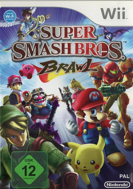 Super Smash Bros. Brawl - Nintendo Wii Vorderseite