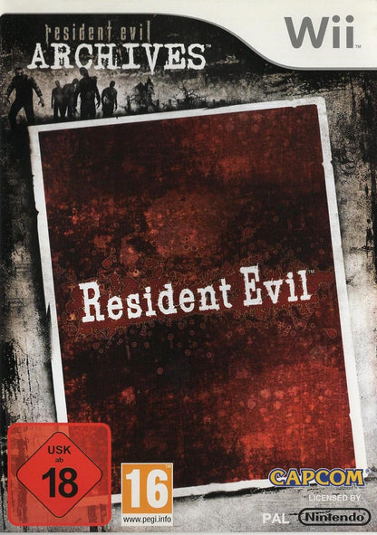Resident Evil Archives - Nintendo Wii Vorderseite