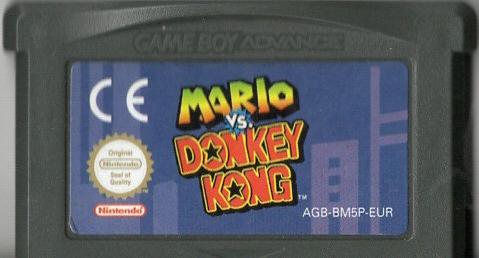 Mario vs. Donkey Kong - Game Boy Advance - Modul Vorderseite