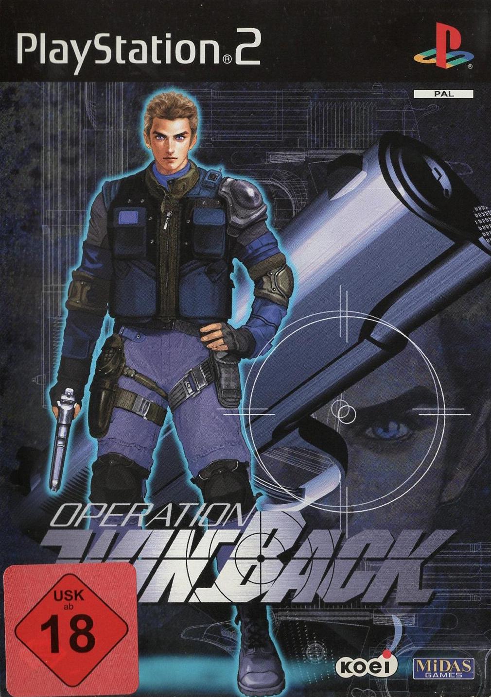 Operation Winback - PlayStation 2 Vorderseite