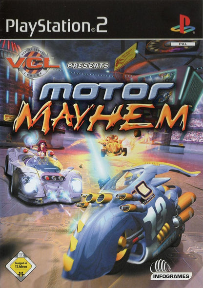 Motor Mayhem - PlayStation 2 Vorderseite