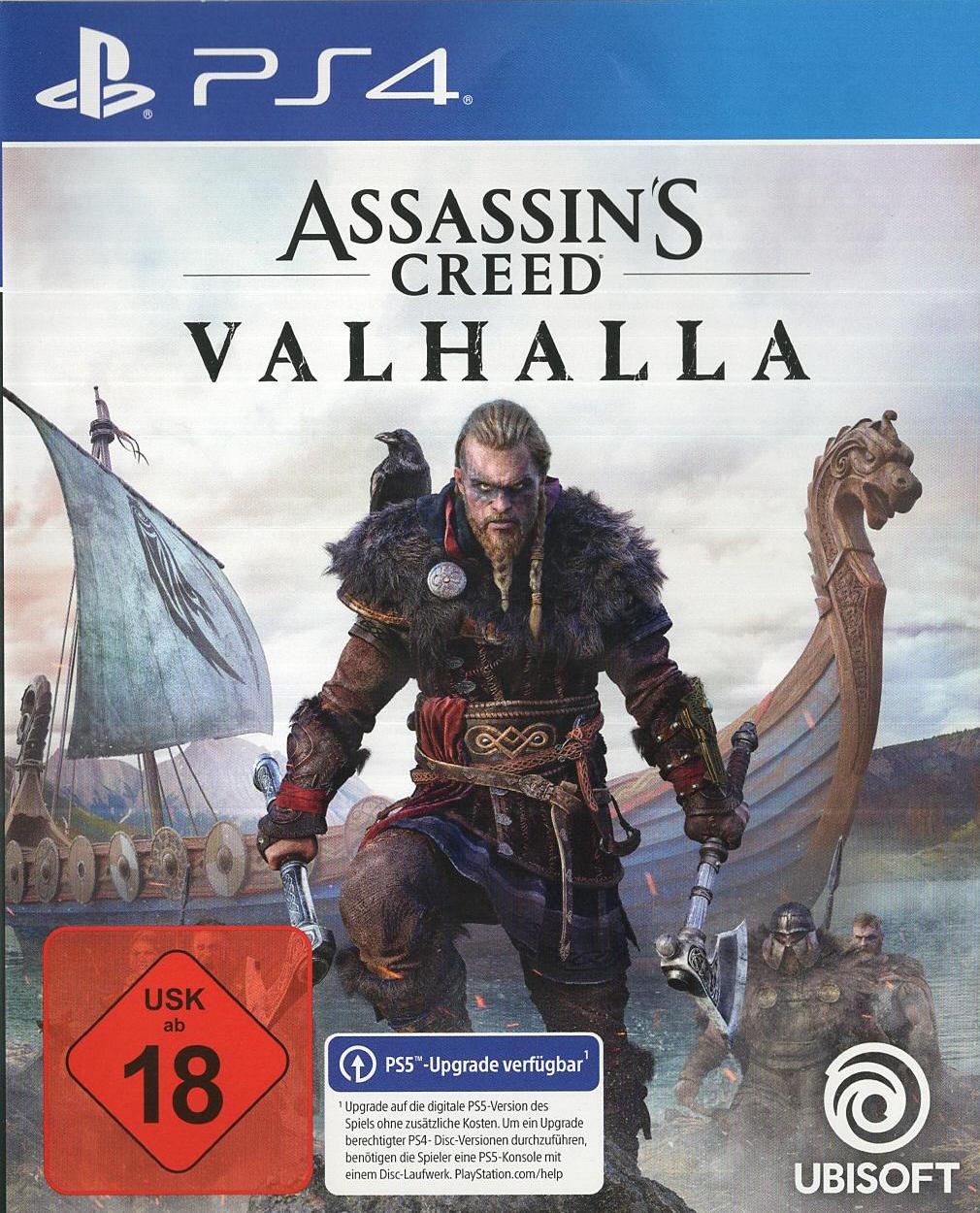 Assassin's Creed Valhalla - PlayStation 4 Vorderseite