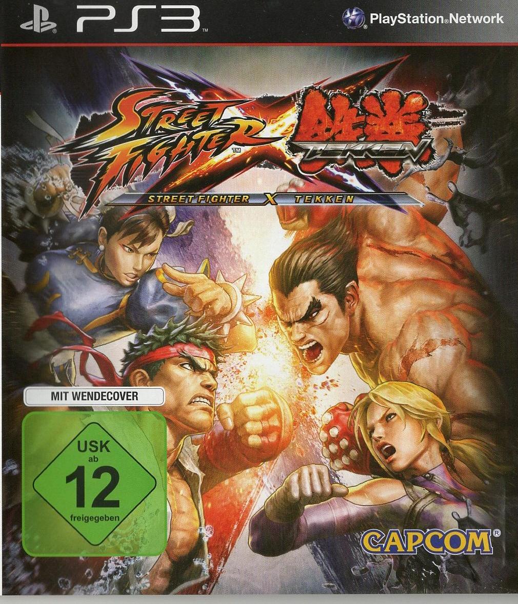 Street Fighter X Tekken - PlayStation 3 Vorderseite