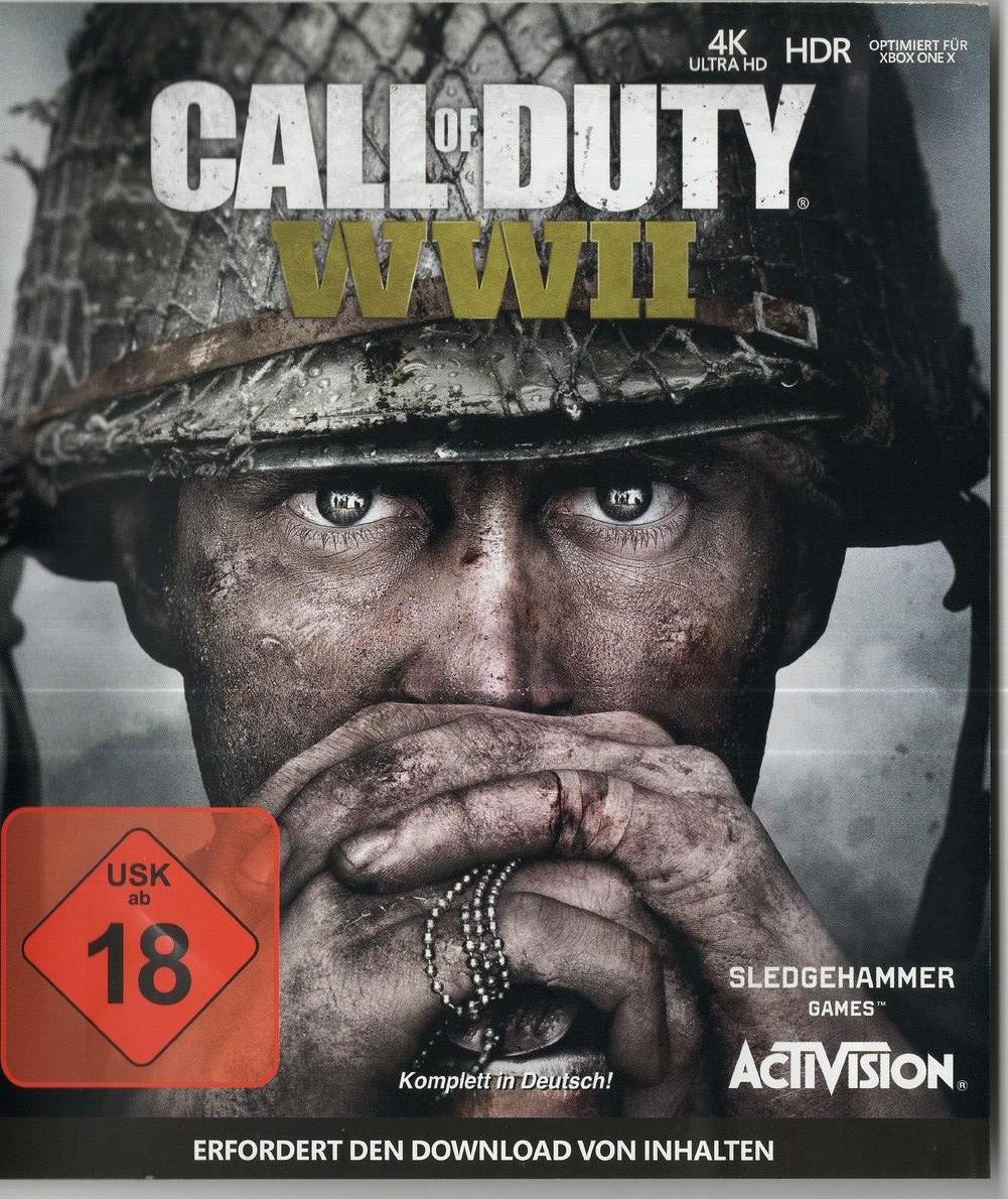 Call of Duty: WWII - Xbox One Vorderseite