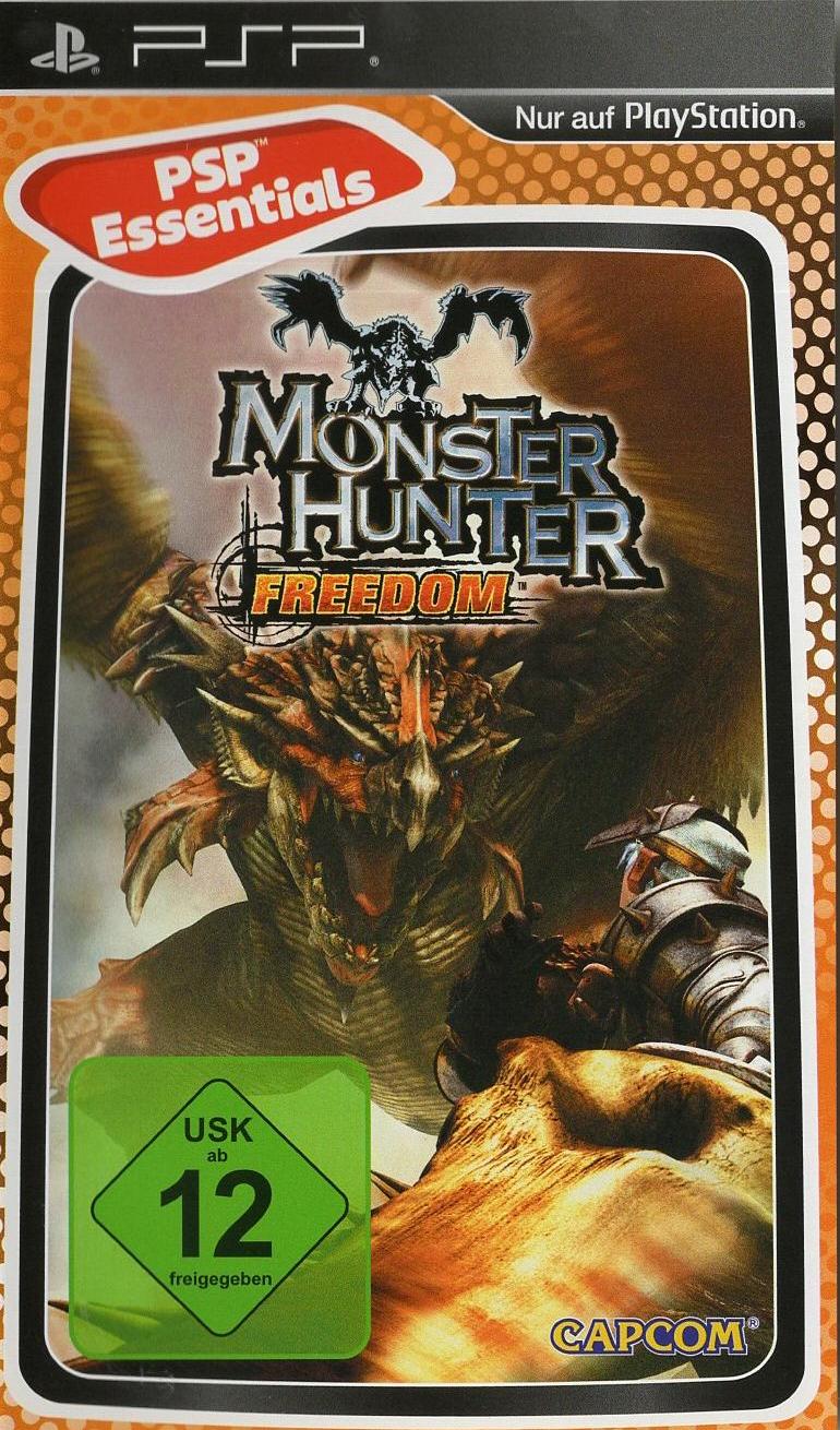 Monster Hunter Freedom - PlayStation Portable Vorderseite