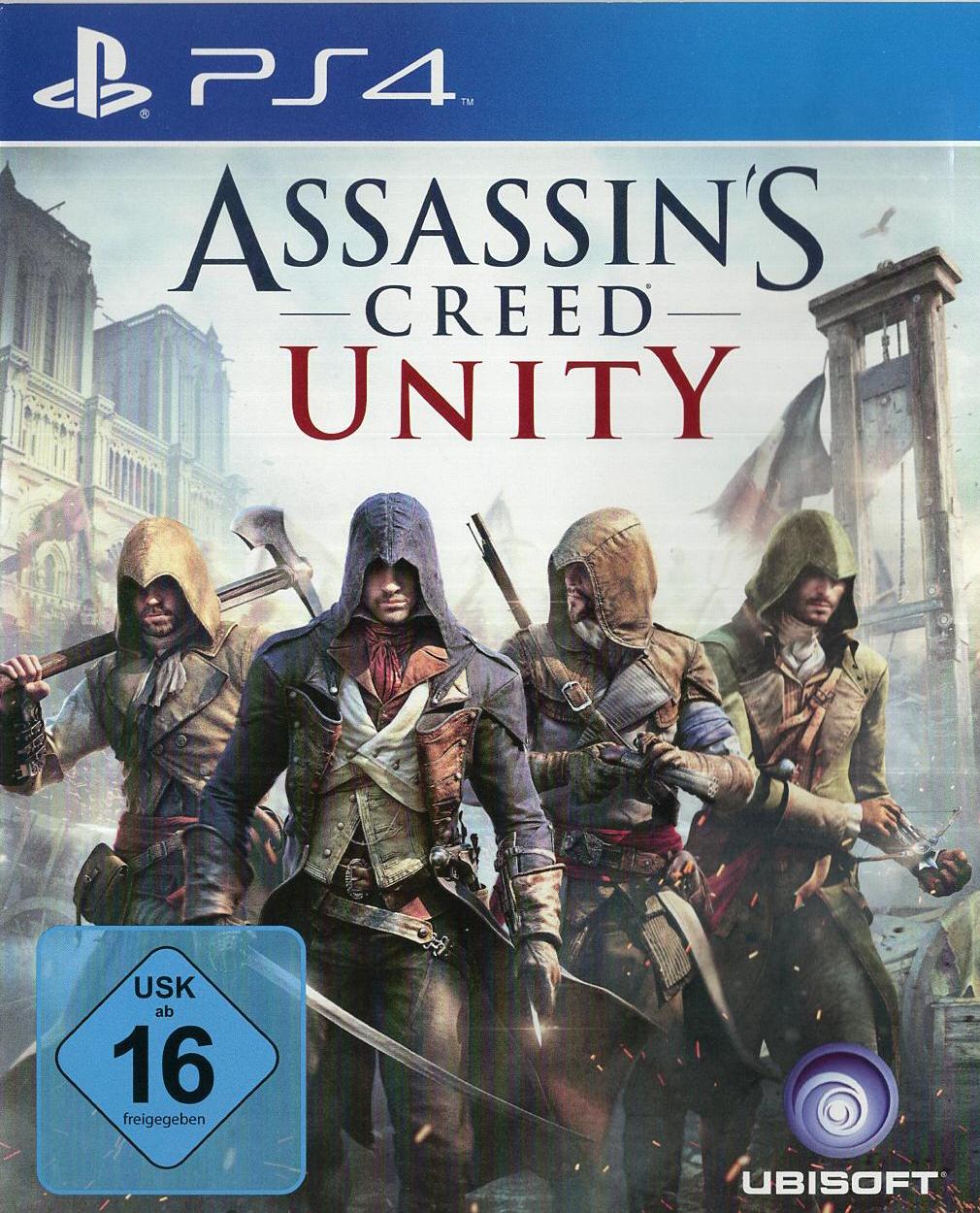 Assassin's Creed Unity - PlayStation 4 Vorderseite