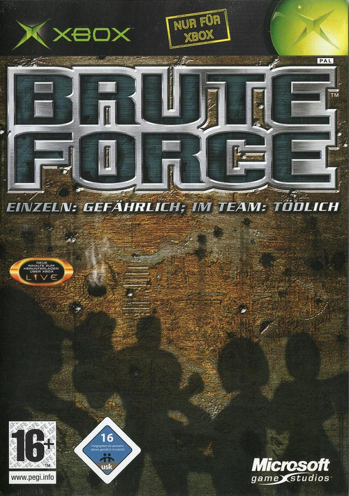 Brute Force - Xbox Vorderseite