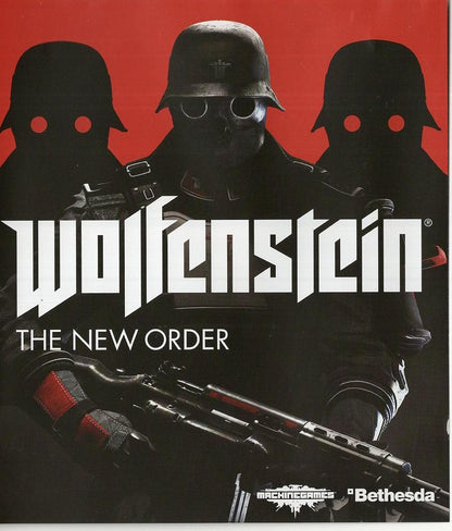 Wolfenstein: The New Order - Xbox One Vorderseite