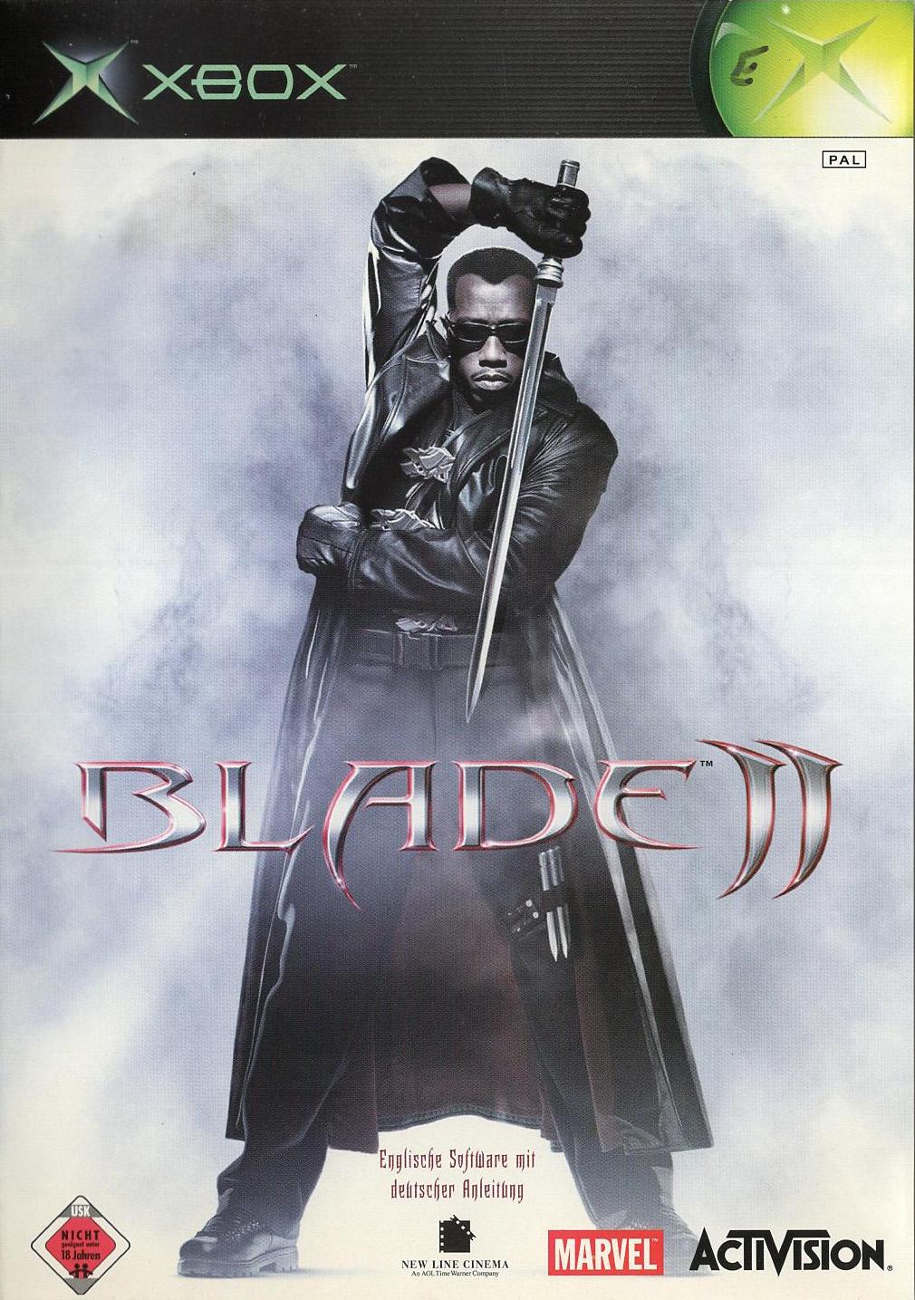 Blade II - Xbox Vorderseite