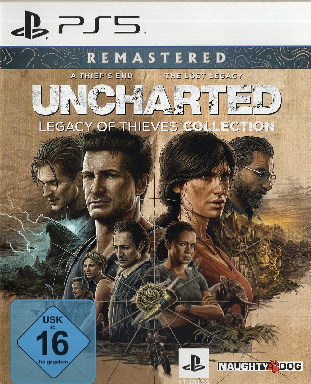Uncharted: Legacy of Thieves Collection - PlayStation 5 Vorderseite